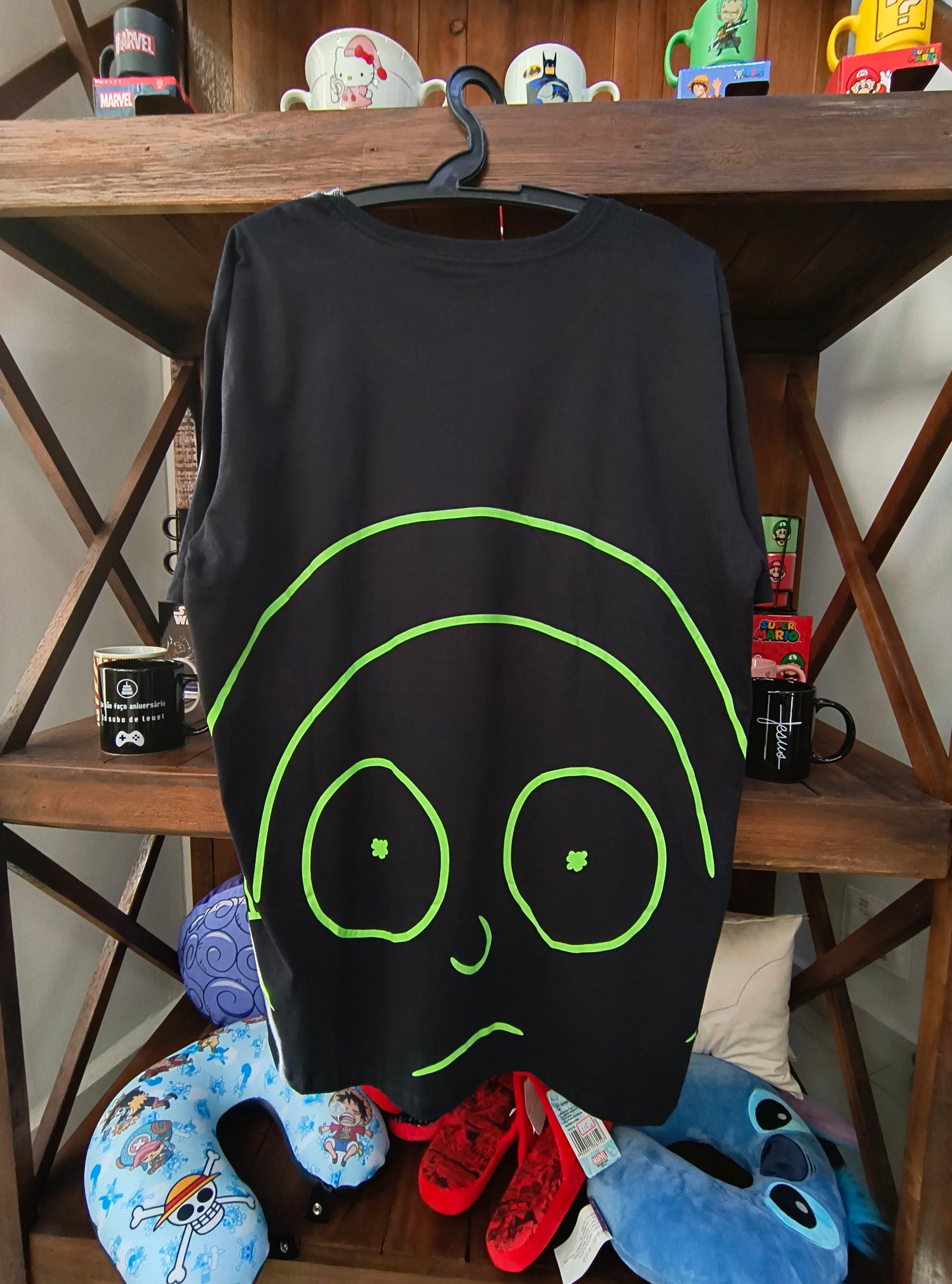 Camiseta geek: Rick & Morty (estilo puro)