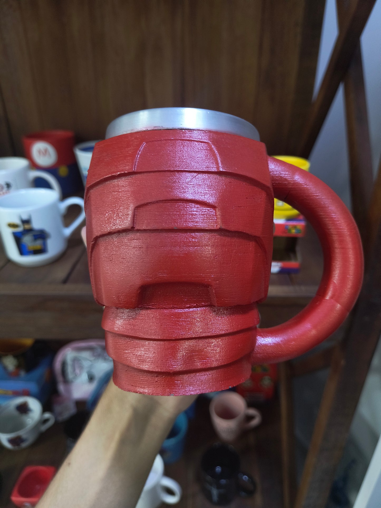 Caneca geek: Marvel (Capacete Homem de Ferro)