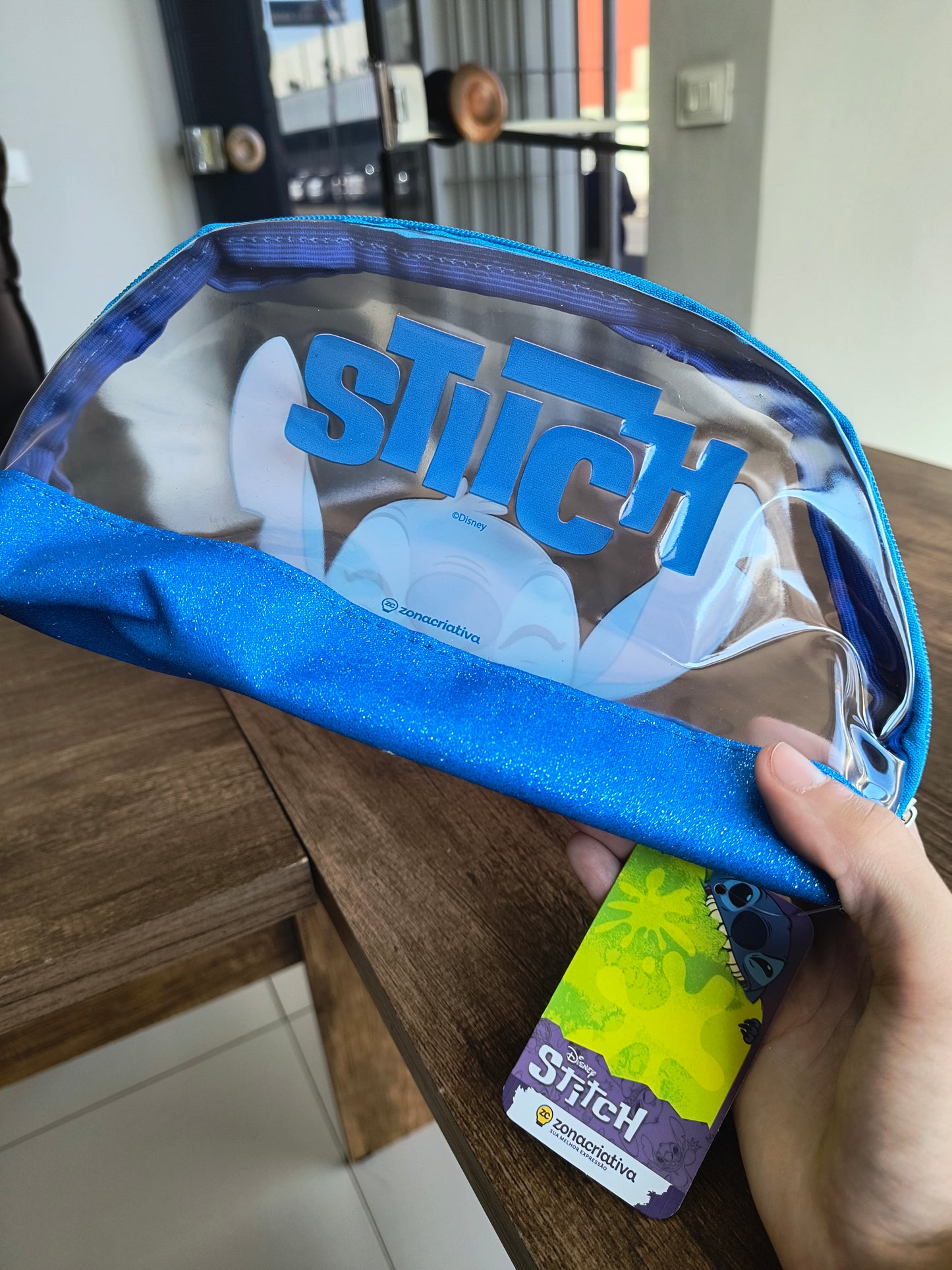 Necessaire Geek: Stitch (grande)