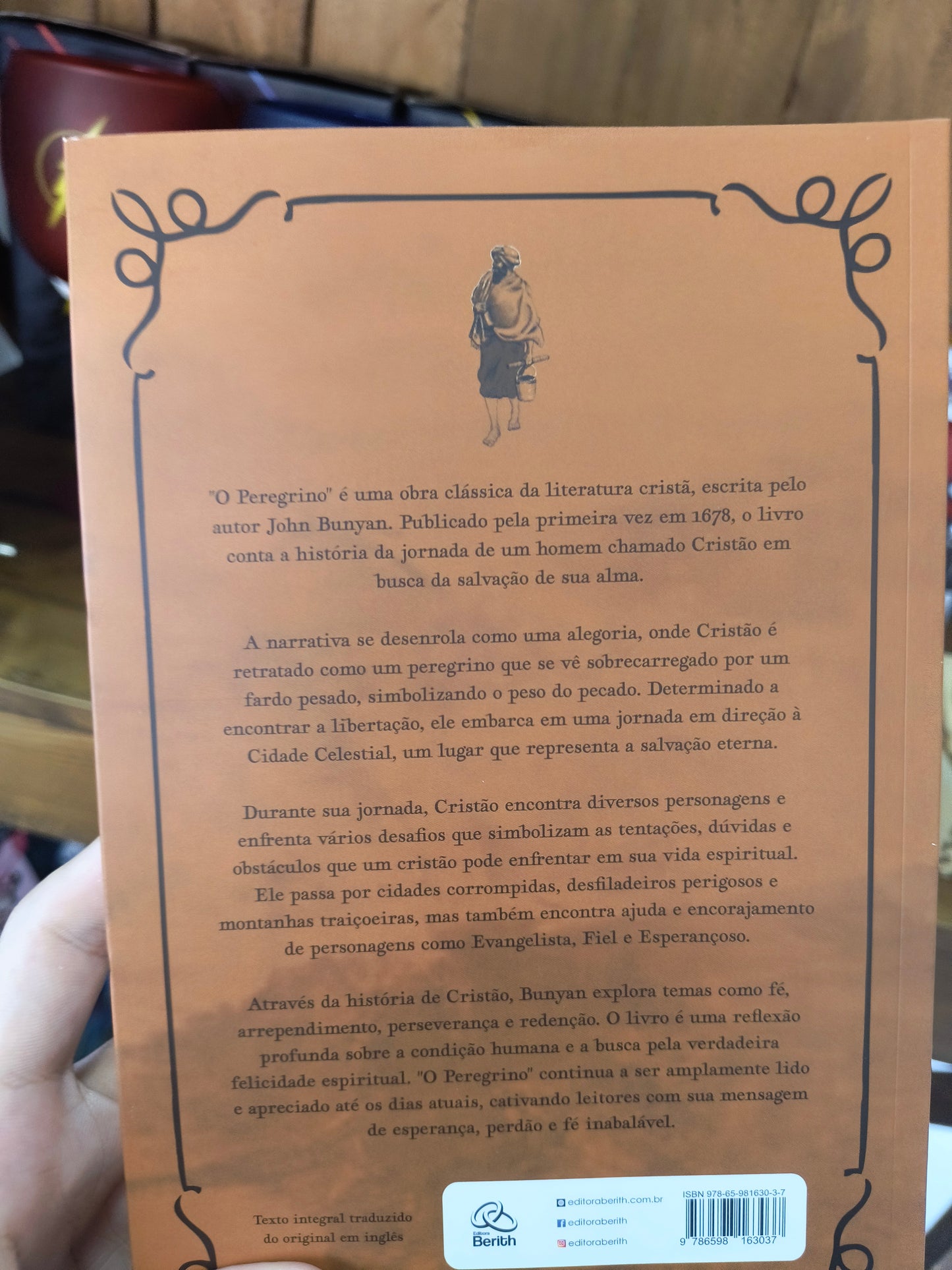 Livro cristão: O Peregrino - John Bunyan