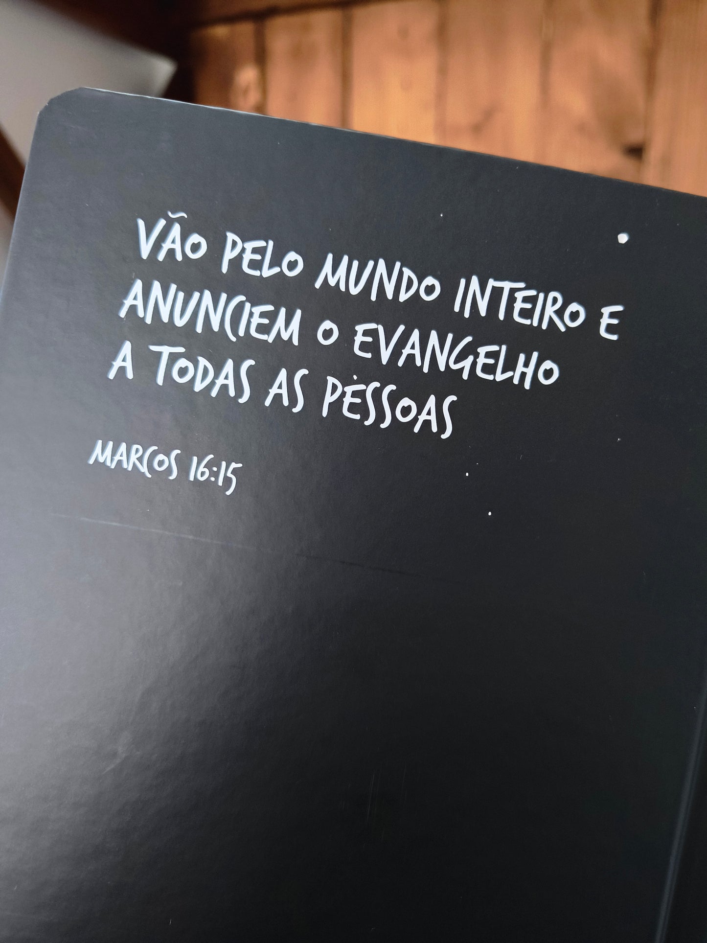 Bíblia Sagrada: Vão pelo mundo inteiro e anunciem o evangelho - Capa dura (NVI)