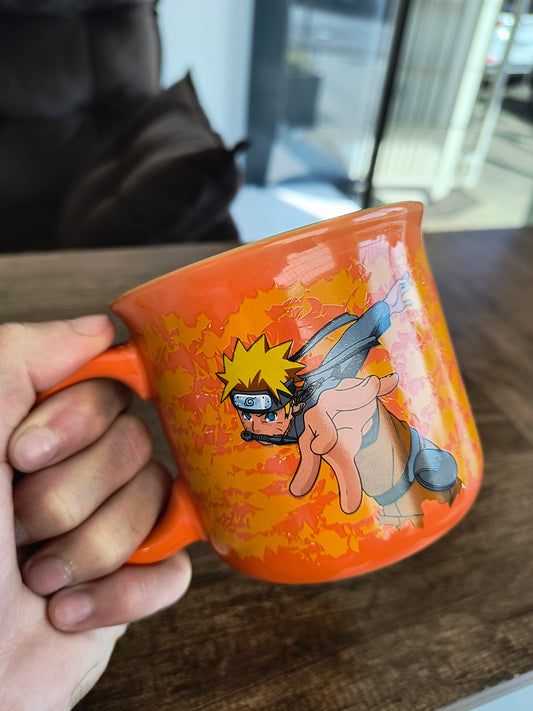 Caneca geek: Anime - Naruto Uzumaki (Modelos Camuflado Premium)