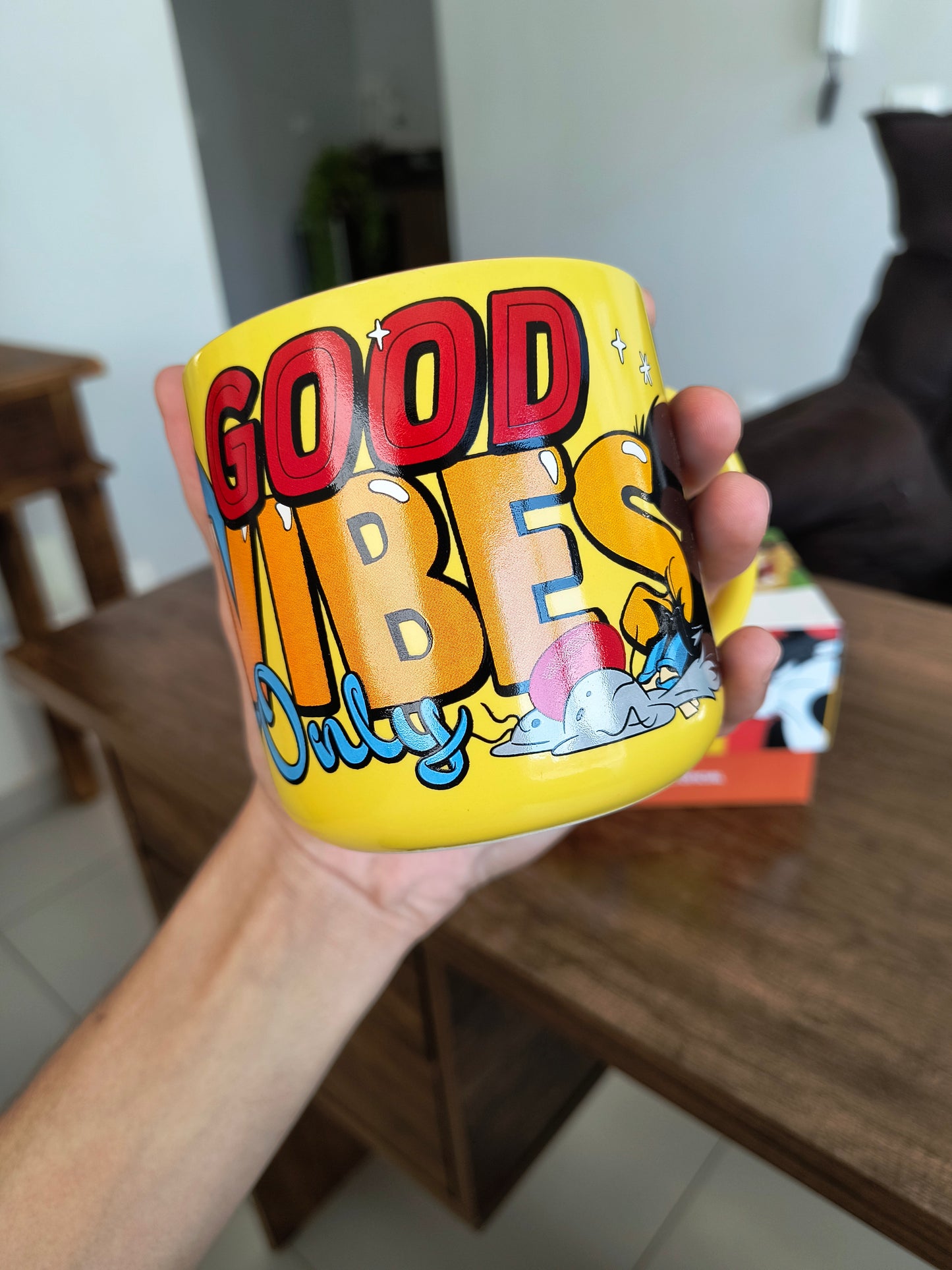 Caneca geek: Looney Tunes - Good Vibes Only