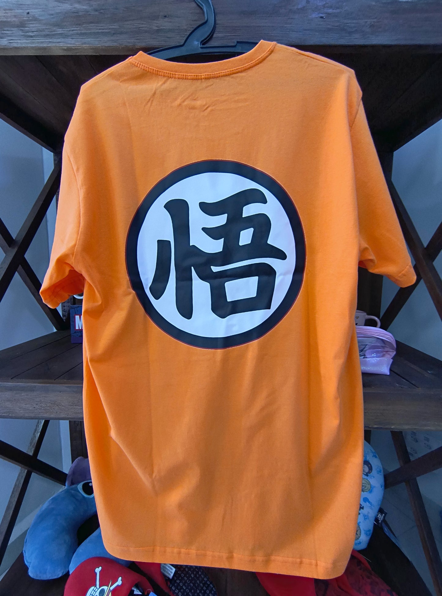 Camiseta Dragon Ball – Símbolo do Goku (Estampa Frente e Costas)