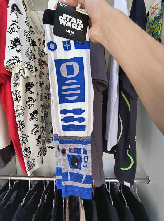 Meia Geek: Star Wars (R2 D2)