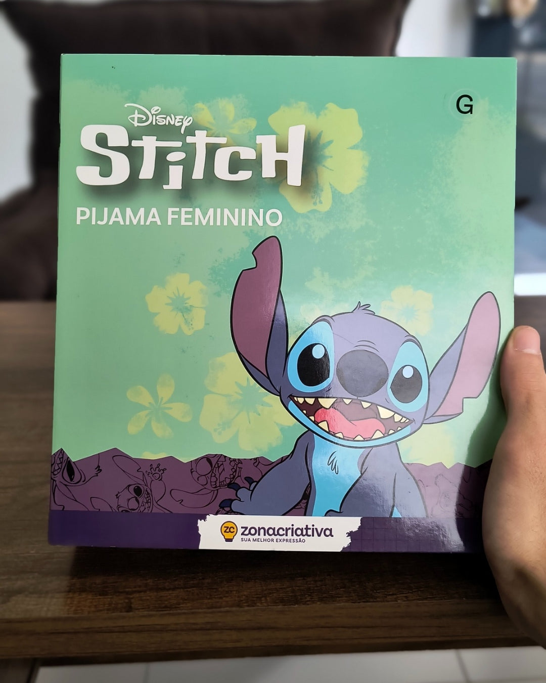 Pijama feminino de verão geek: Stitch