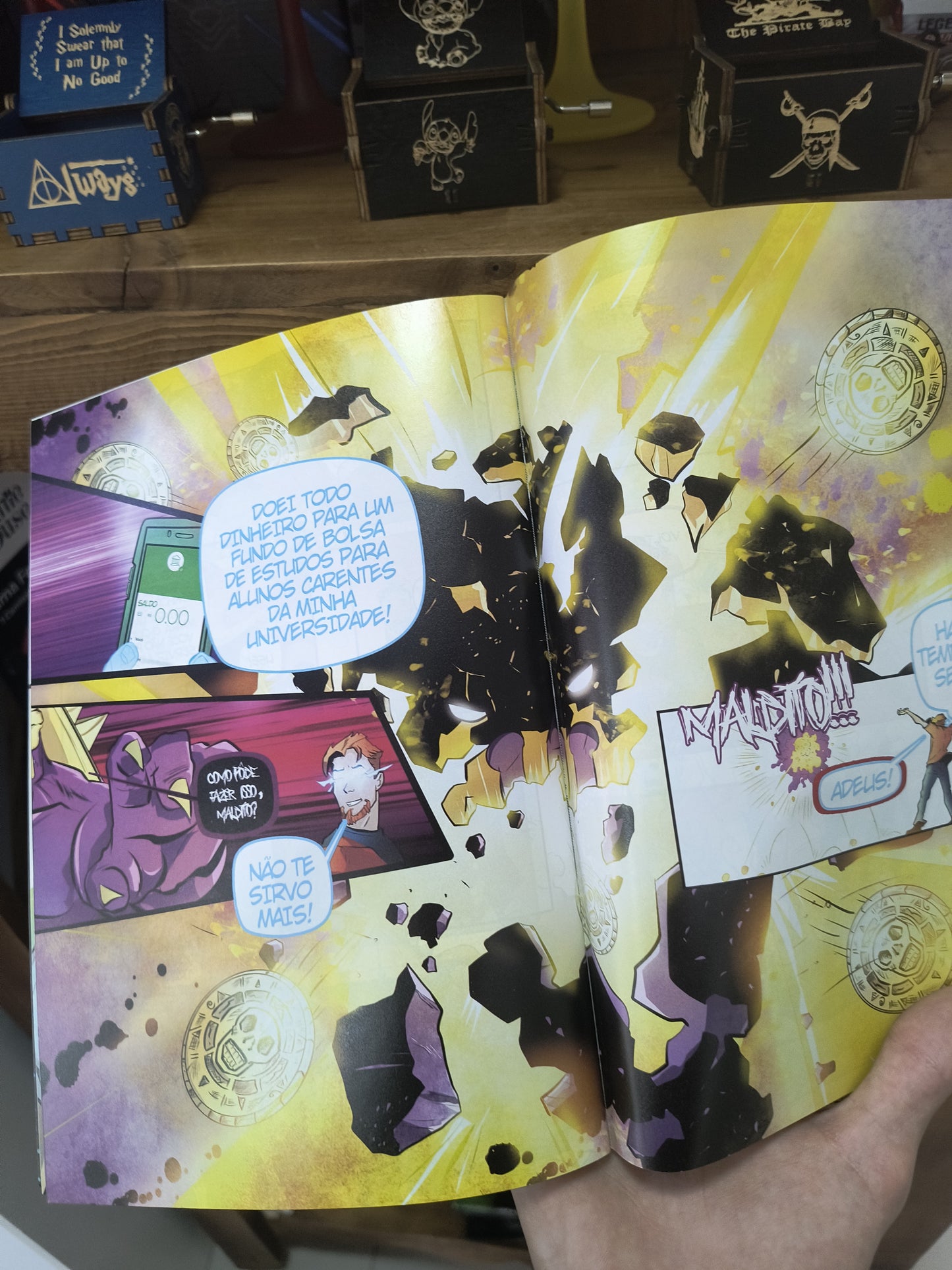 História em Quadrinhos cristã: Eclesiástico, Guerras Ocultas