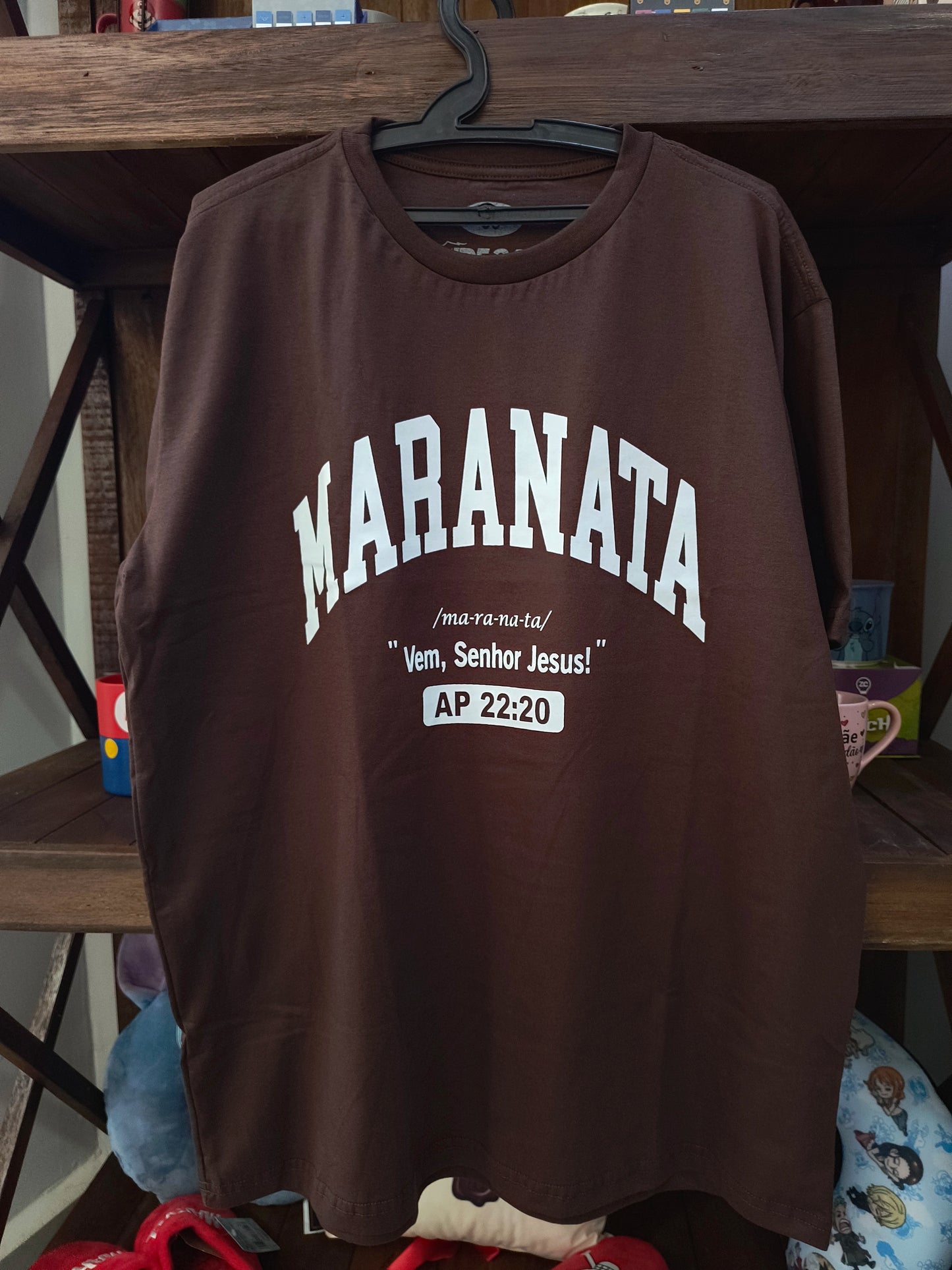 Camiseta Cristã: Maranata - Vem, Senhor Jesus! (AP22:20)