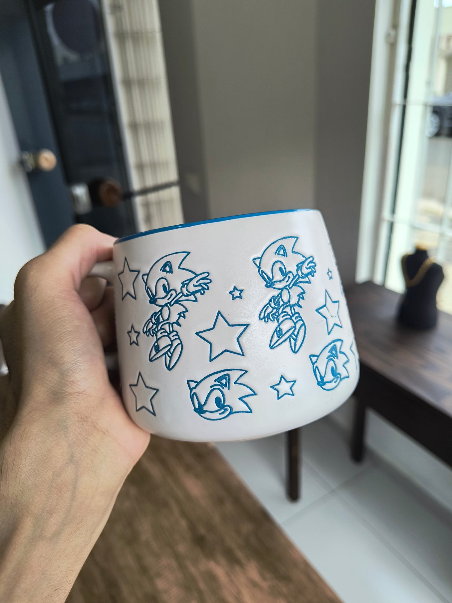Caneca geek: Gamer - Sonic (Stars)