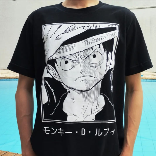 Camiseta Geek: Monkey D. Luffy, Gospel Nerd