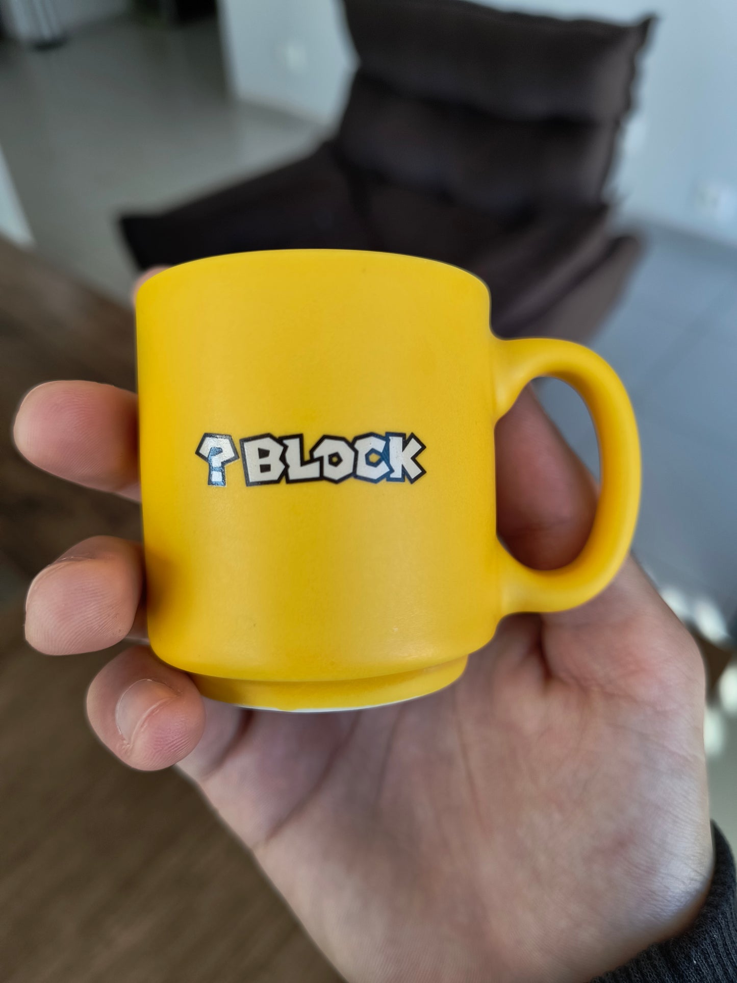 Xícara Geek: Mario Bros (question block)