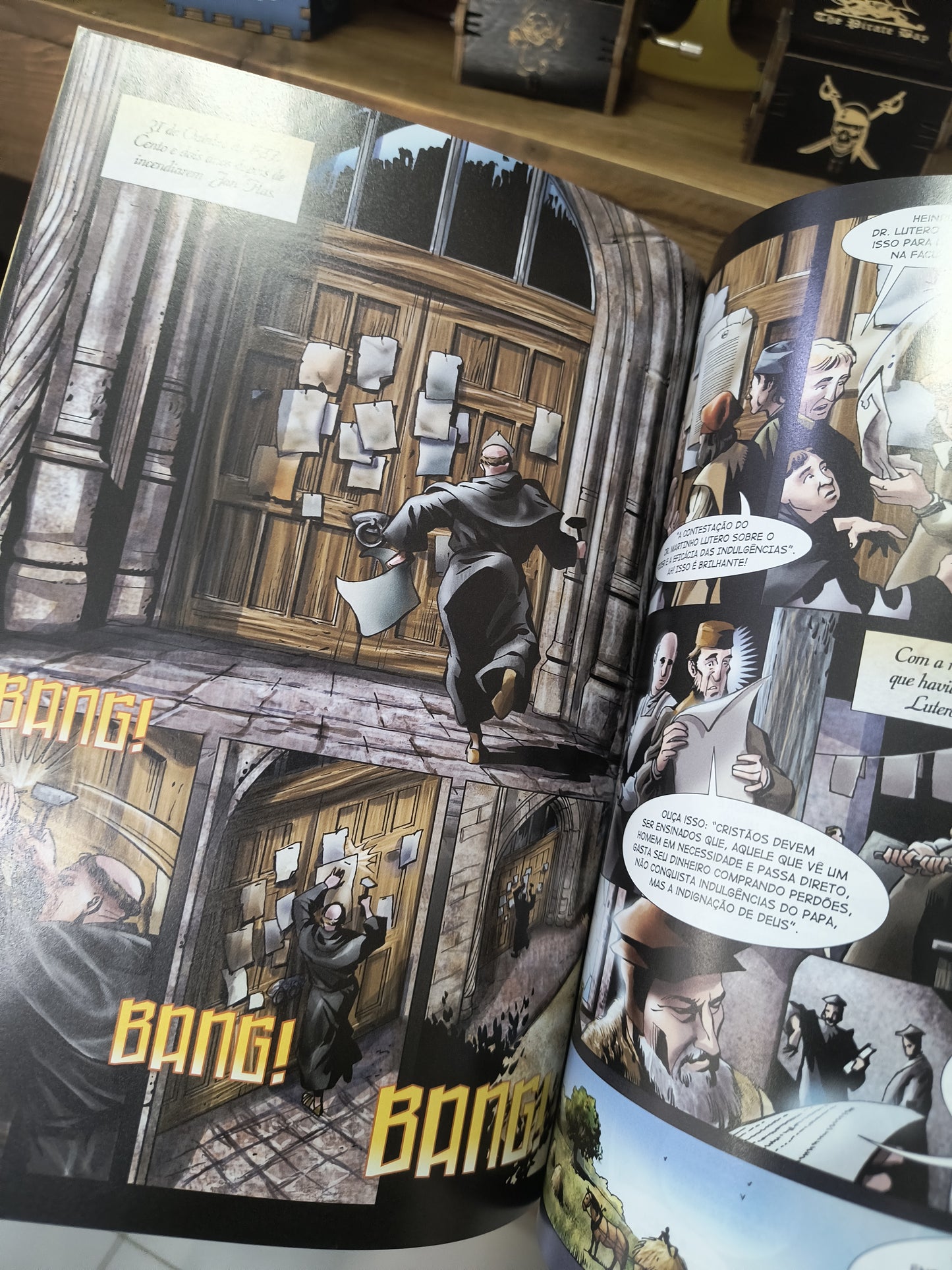 História em Quadrinhos cristã: Lutero