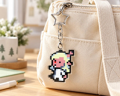 Pingente de Bolsa Deltarune – Adereço Gamer para Mochila e Cosplay