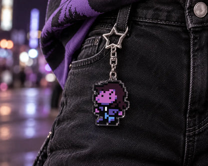 Pingente de Bolsa Deltarune – Adereço Gamer para Mochila e Cosplay