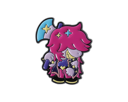 Pin Broche Deltarune em Metal – Jevil, Ralsei, Kris e Susie