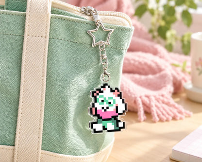 Pingente de Bolsa Deltarune – Adereço Gamer para Mochila e Cosplay