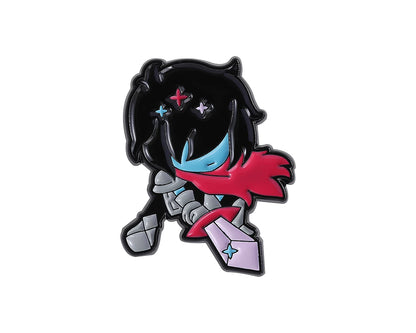 Pin Broche Deltarune em Metal – Jevil, Ralsei, Kris e Susie