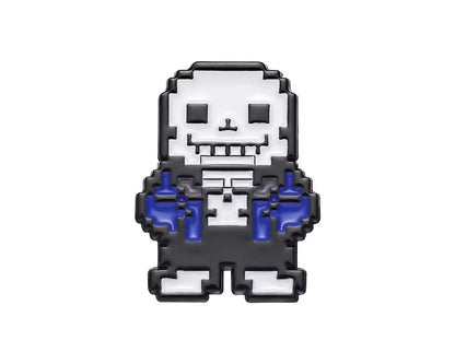Pin Broche Undertale em Metal – Sans, Temmie, Cachorro e Determinação