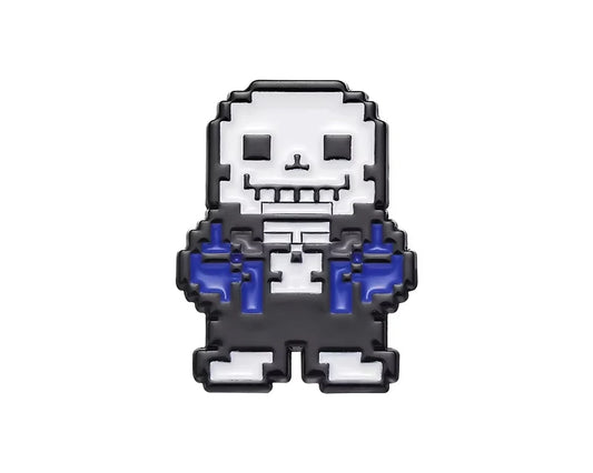 Pin Broche Undertale em Metal – Sans, Temmie, Cachorro e Determinação