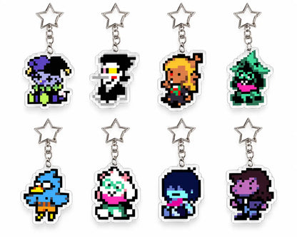 Pingente de Bolsa Deltarune – Adereço Gamer para Mochila e Cosplay