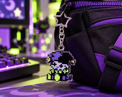 Pingente de Bolsa Deltarune – Adereço Gamer para Mochila e Cosplay