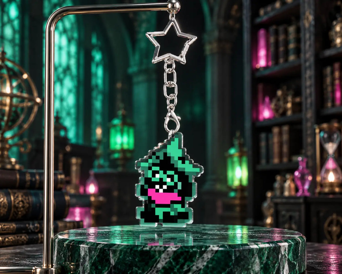 Pingente de Bolsa Deltarune – Adereço Gamer para Mochila e Cosplay
