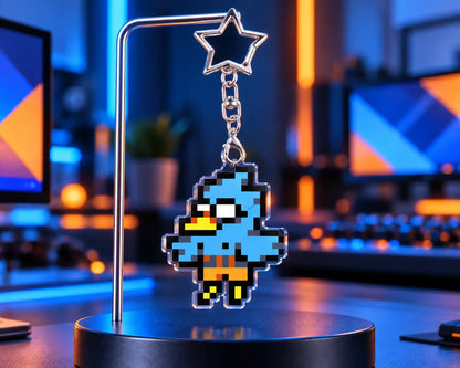 Pingente de Bolsa Deltarune – Adereço Gamer para Mochila e Cosplay