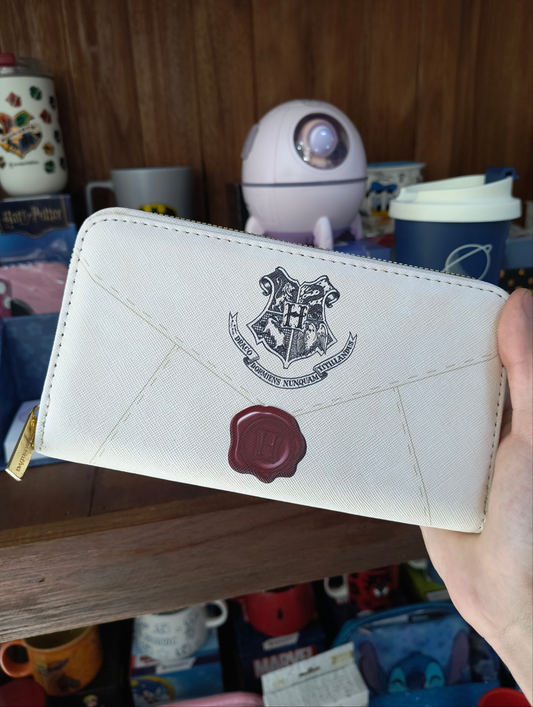Carteira feminina Geek: Harry Potter (Carta de Hogwarts)