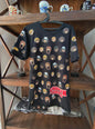 Camiseta geek: Stranger things (Rostos, camiseta dupla face)