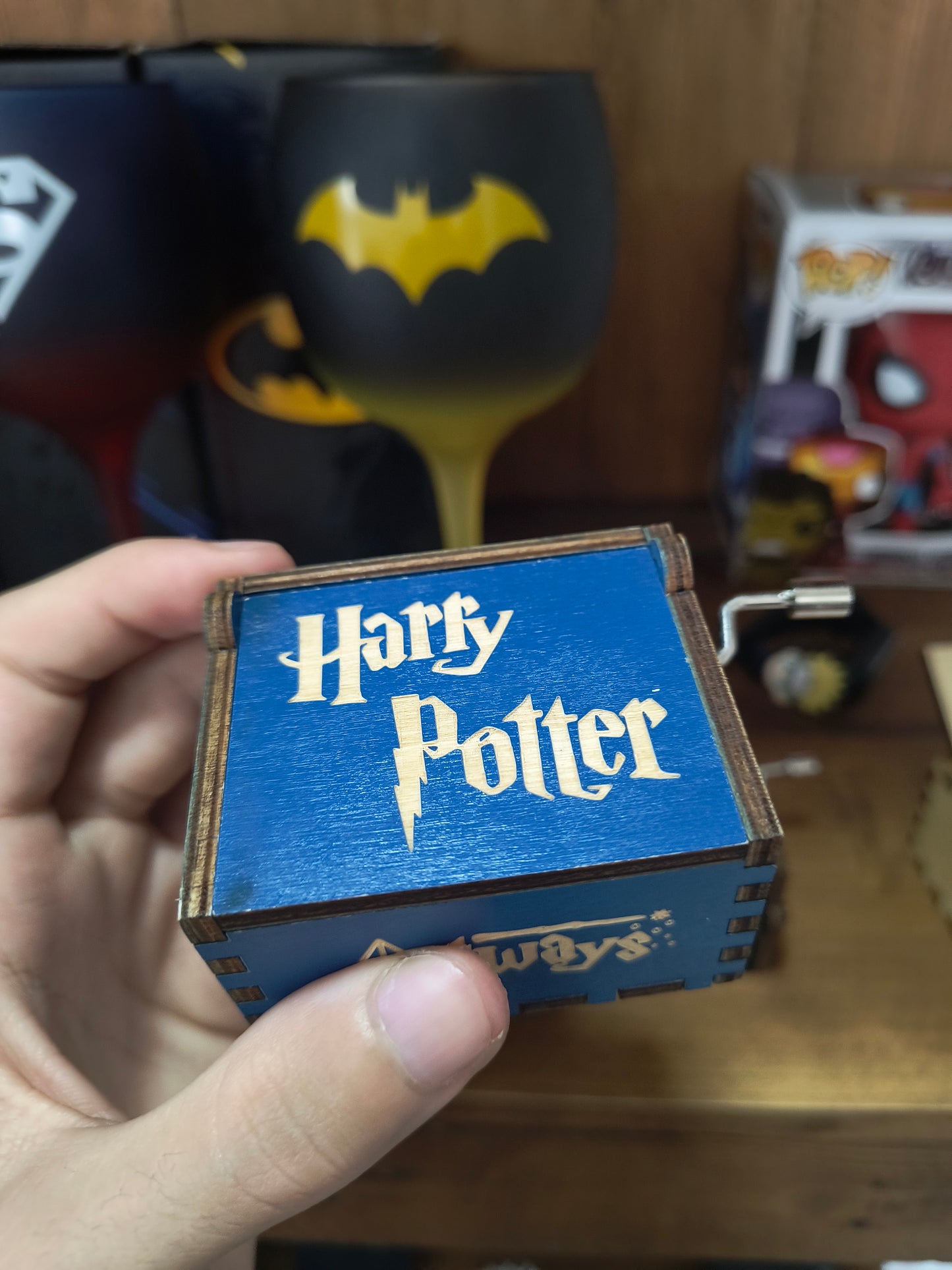 Caixinha de música (manivela): Harry Potter