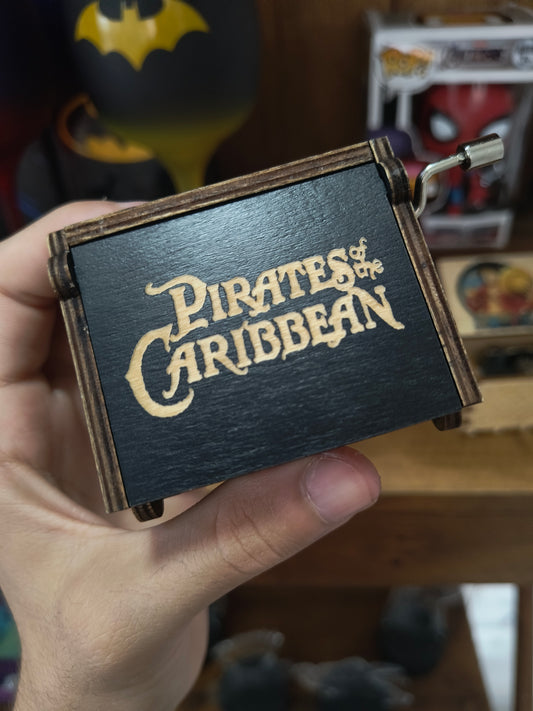 Caixinha de música (manivela): Piratas do Caribe