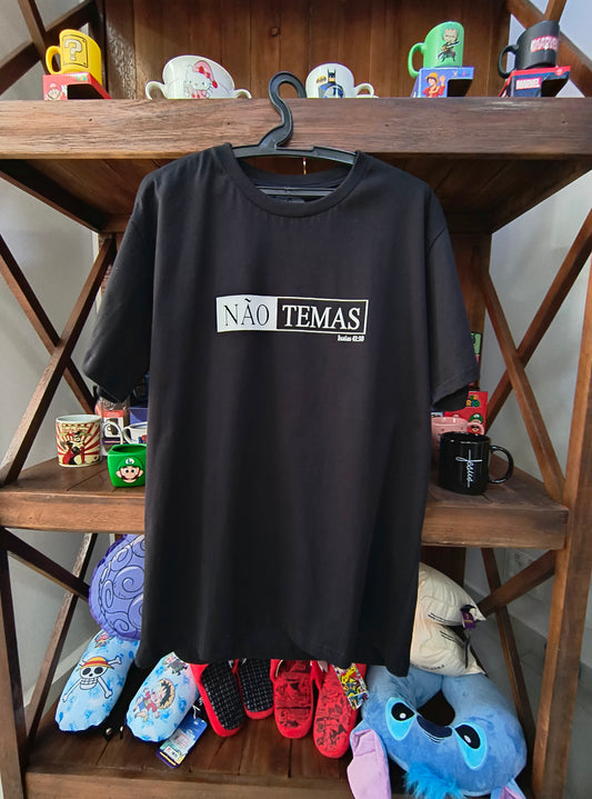 Camiseta gospel - Não Temas (Isaías 41:10)
