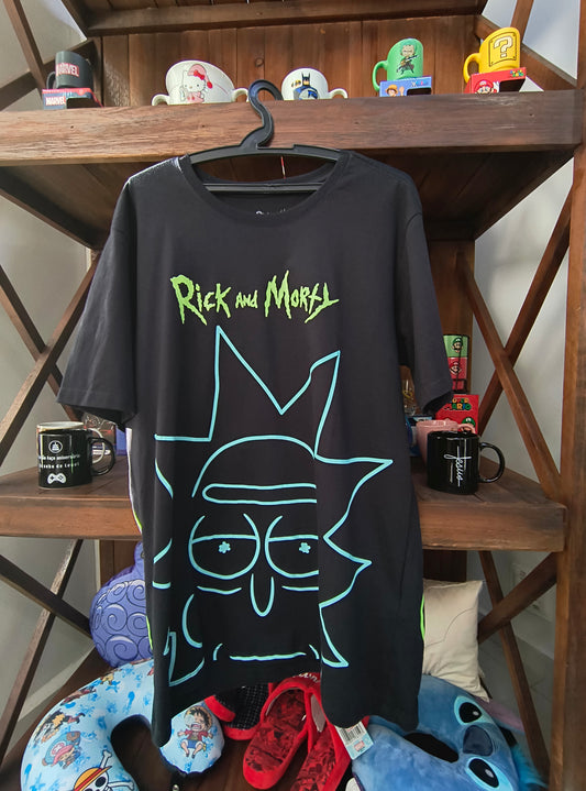 Camiseta geek: Rick & Morty (estilo puro)