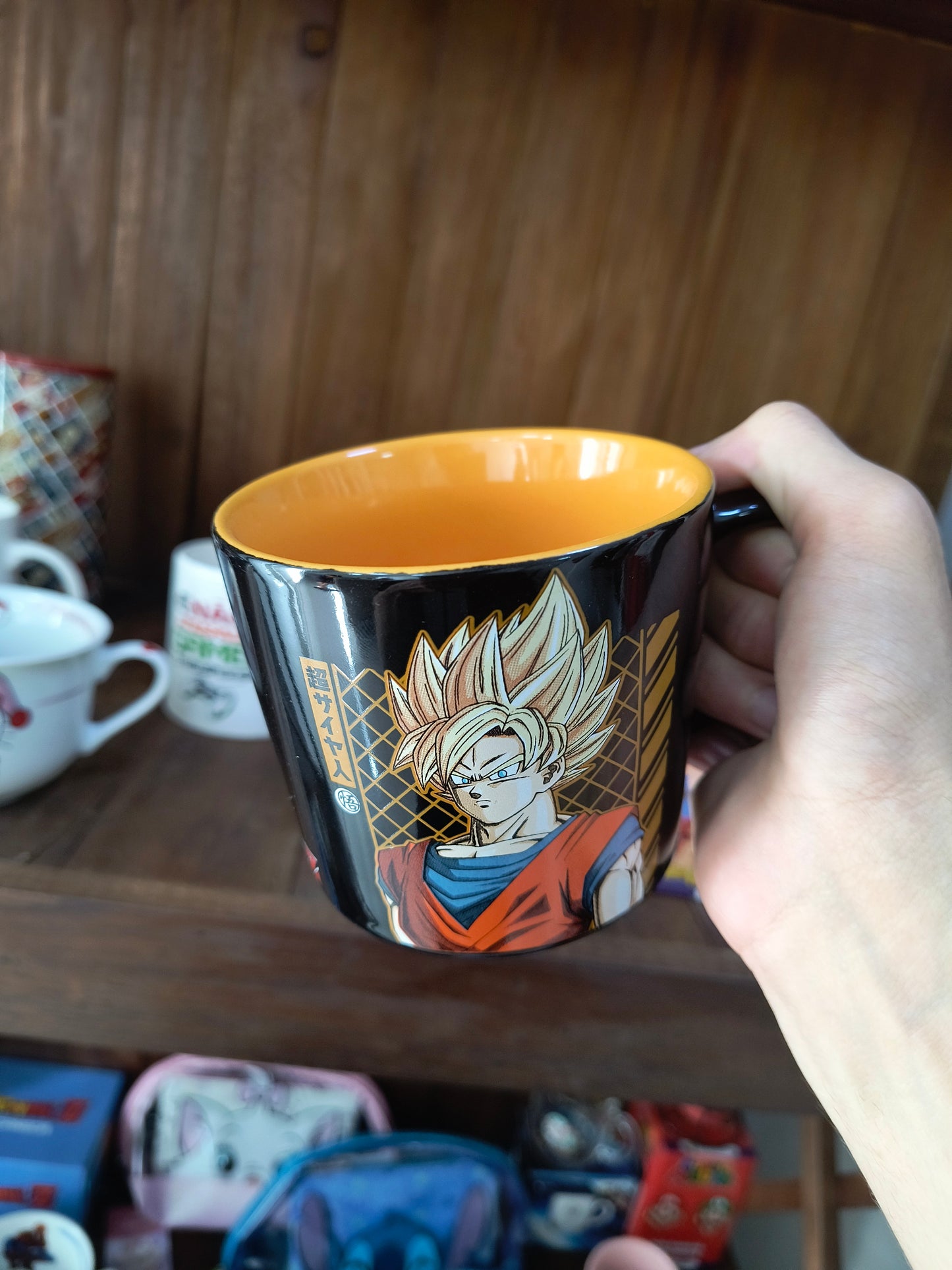 Caneca geek: Dragon Ball Z (Goku Super Sayajin)