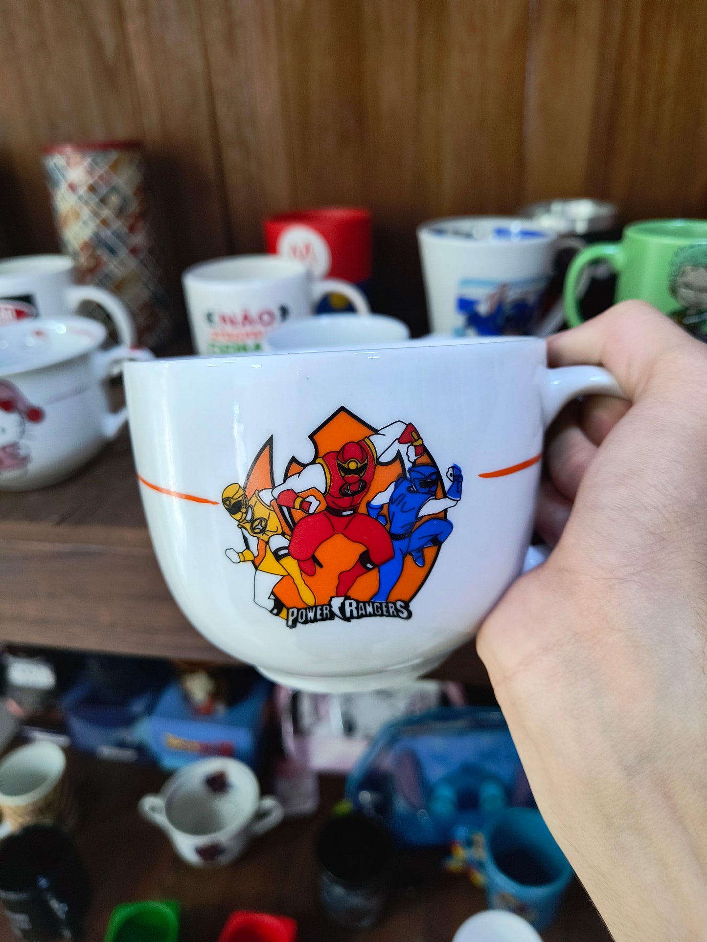 Caneca geek: Power Rangers (Classic)