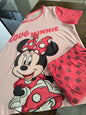 Pijama feminino de verão geek: Minnie Mouse