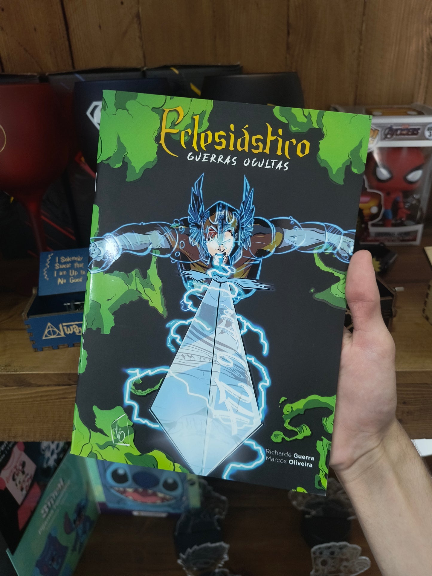 História em Quadrinhos cristã: Eclesiástico, Guerras Ocultas