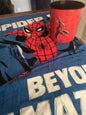 Kit Balde + Manta geek: Homem aranha
