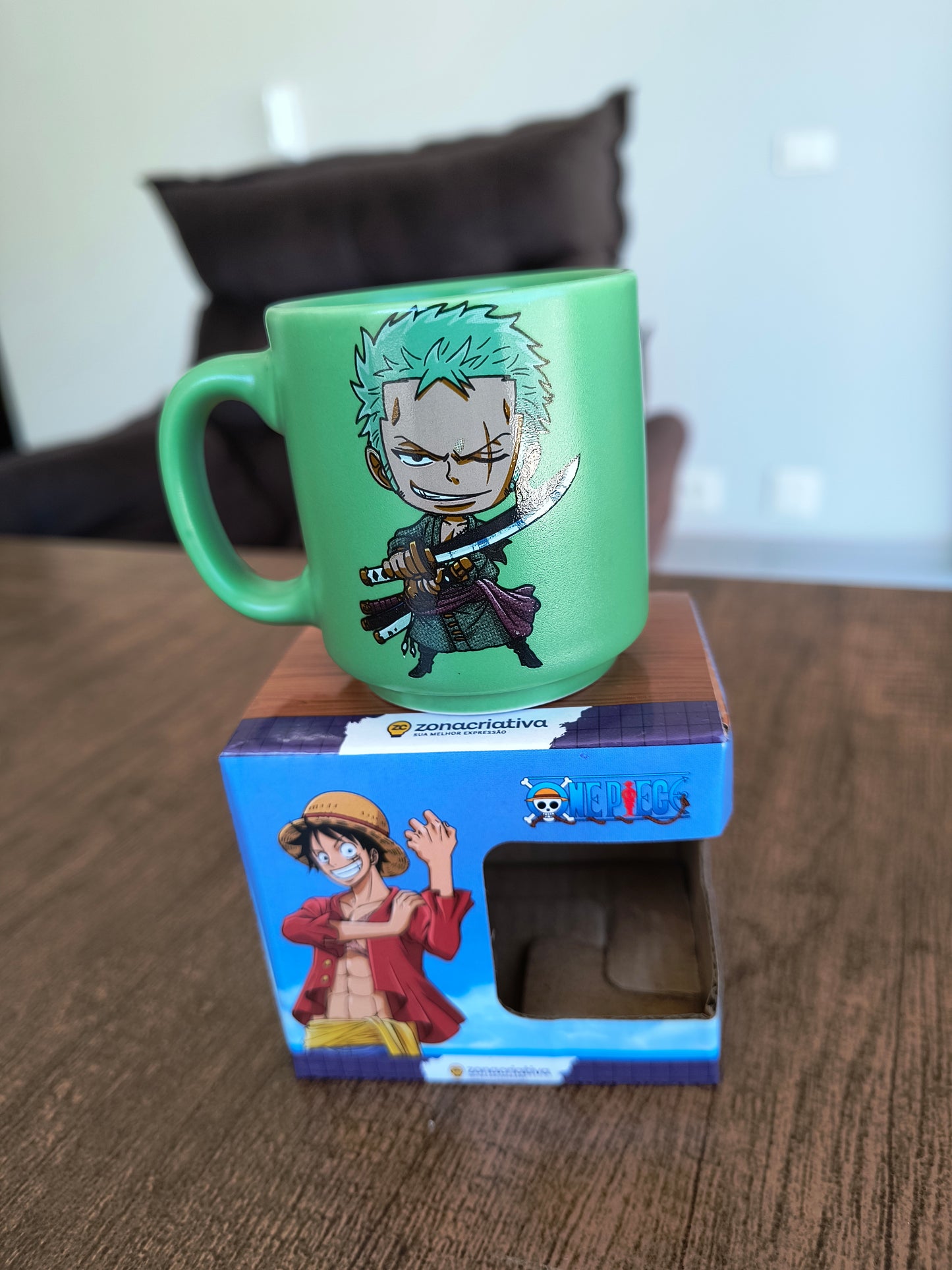 Mini caneca geek: One Piece (Zoro Chibi)
