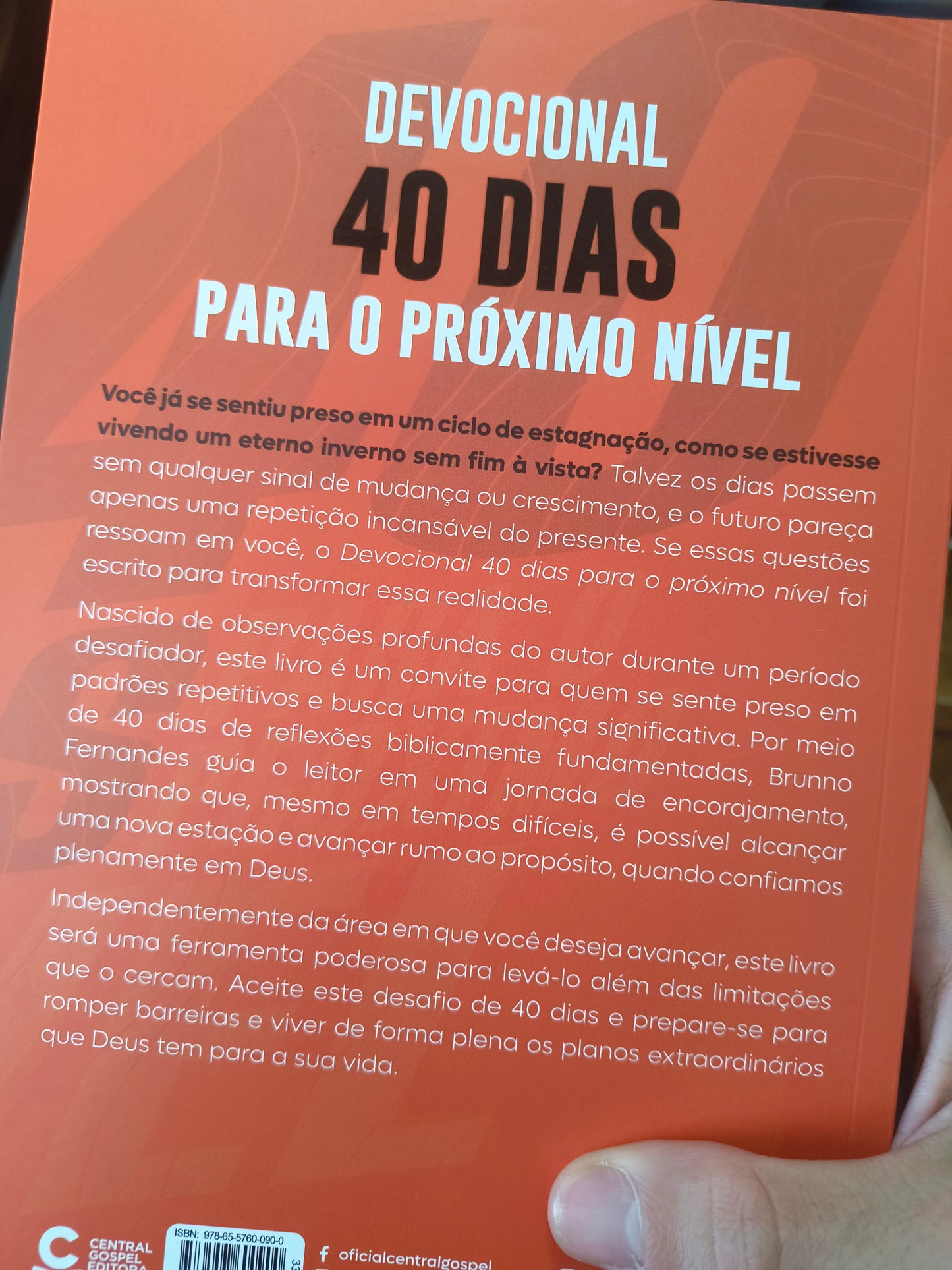 Devocional: 40 Dias Para O Próximo Nível - Bruno Fernandes