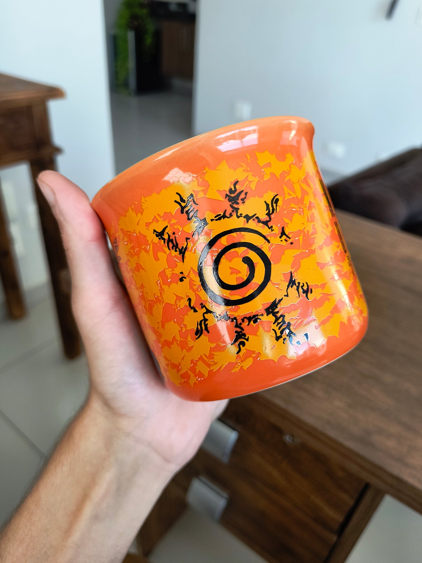 Caneca geek: Anime - Naruto Uzumaki (Modelos Camuflado Premium)
