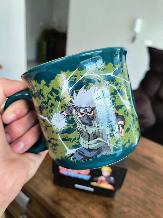 Caneca geek: Anime - Kakashi Hatake (Modelo Camuflado Premium)