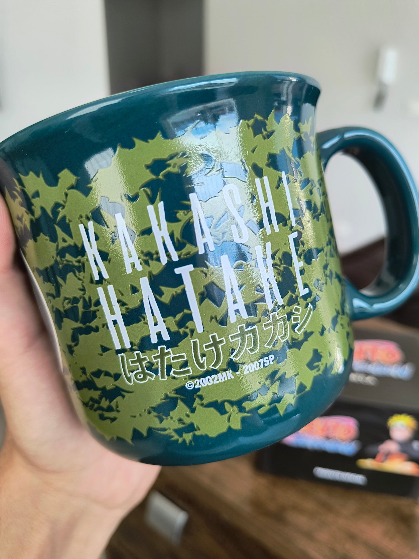 Caneca geek: Anime - Kakashi Hatake (Modelo Camuflado Premium)