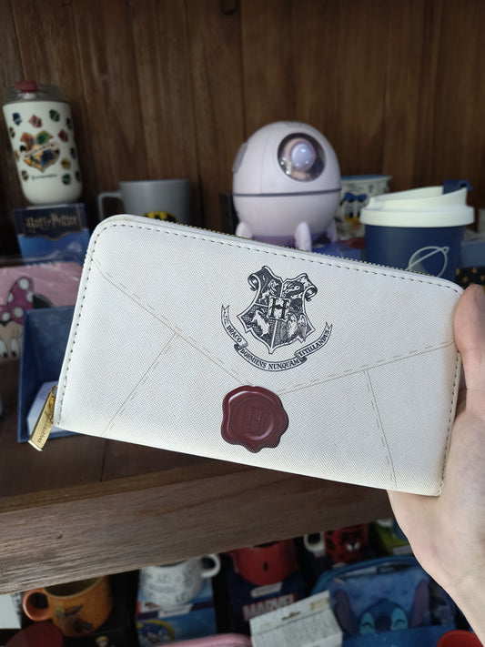 Carteira feminina Geek: Harry Potter (Carta de Hogwarts)