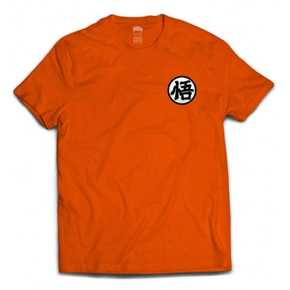 Camiseta Dragon Ball – Símbolo do Goku (Estampa Frente e Costas)