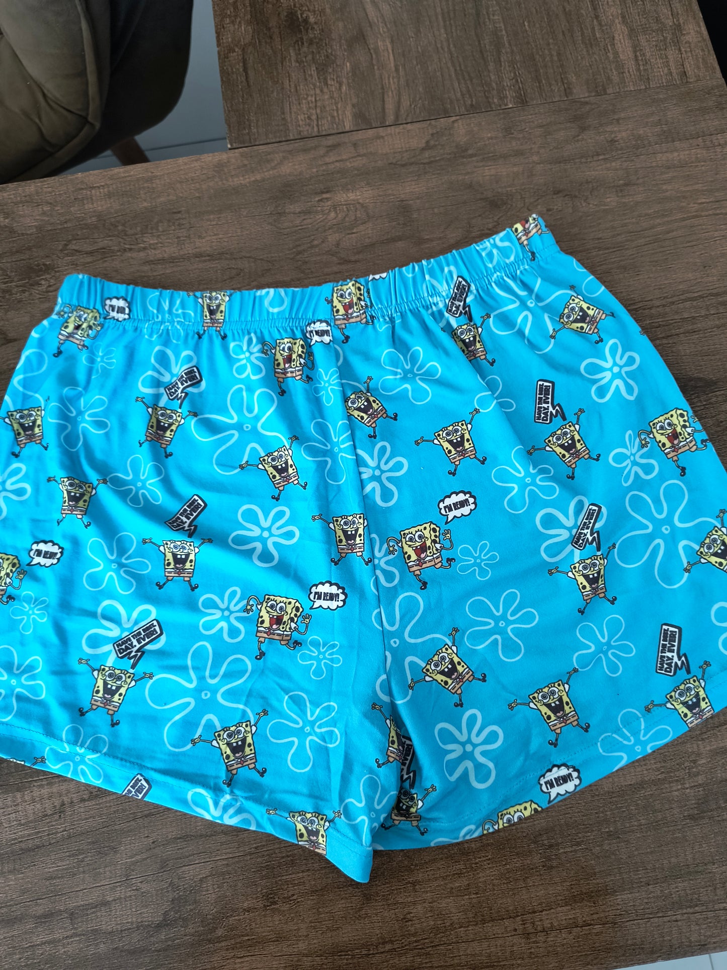 Pijama verão feminino geek: Bob Esponja