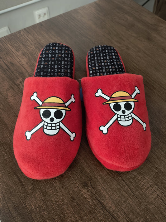 Chinelo de quarto geek: One piece