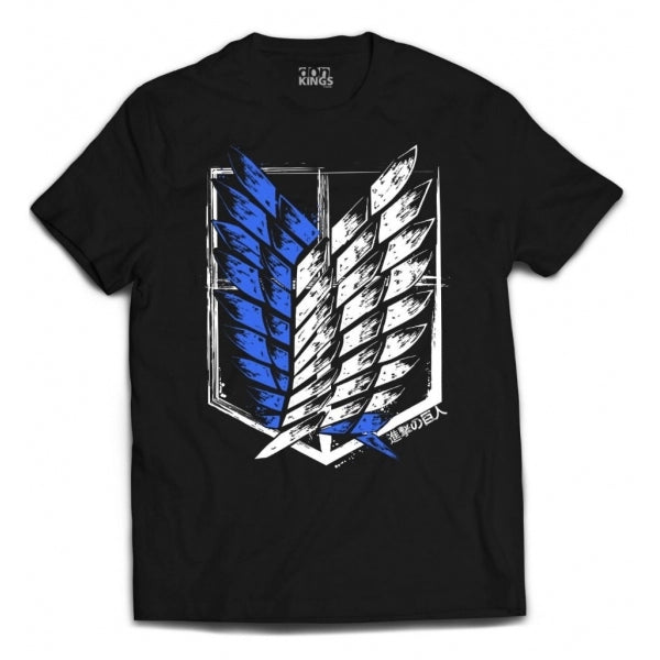 Camiseta Attack on Titan – Asas da Liberdade (Shingeki no Kyojin)