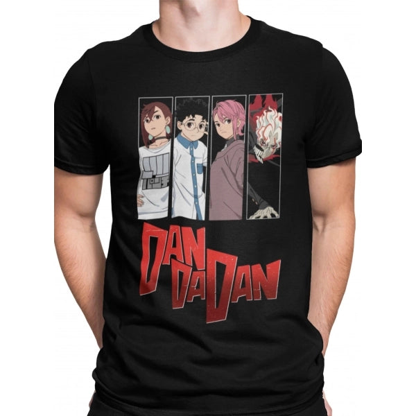Camiseta Dan Da Dan – Personagens Principais