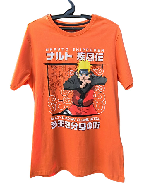 Camiseta geek: Naruto (Jutsu Multi Clones das Sombras)